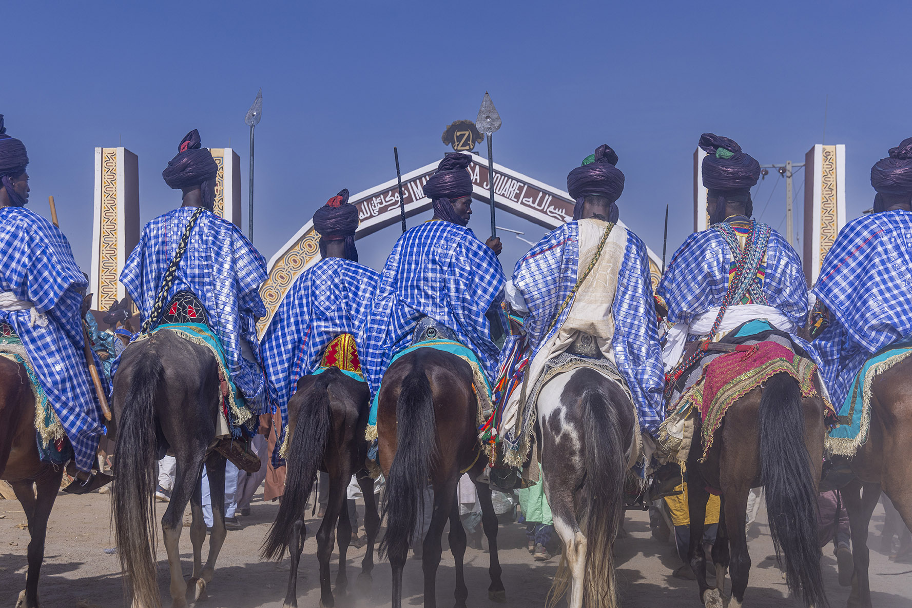 Saddles and Blue