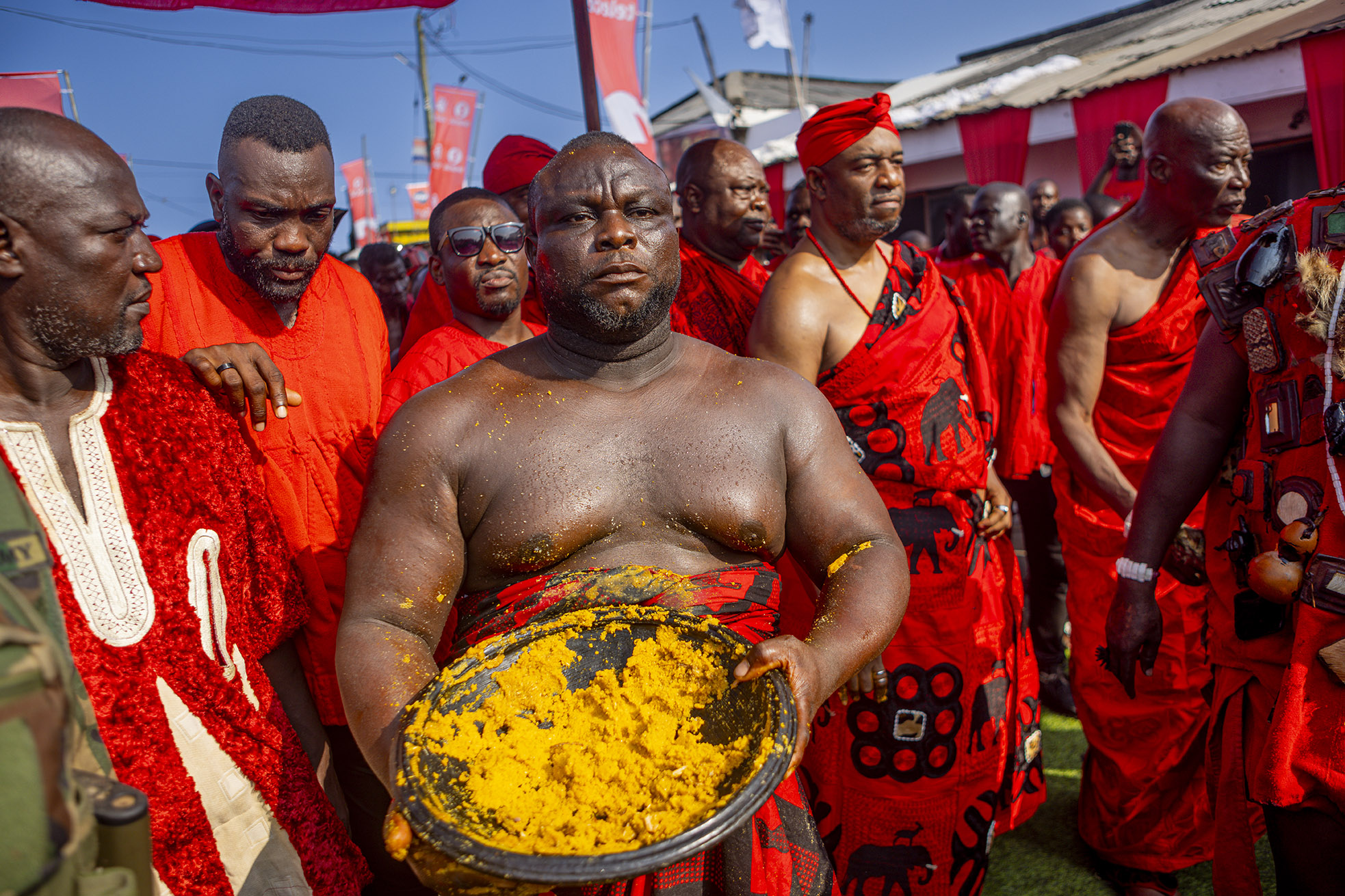 King Tackie Teiko Tsuru, the Ga Mantse, cleansing the community 